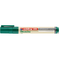 Edding ekologiczny marker do tablic suchościeralnych zielony okrągła końcówka 1,5-3 mm