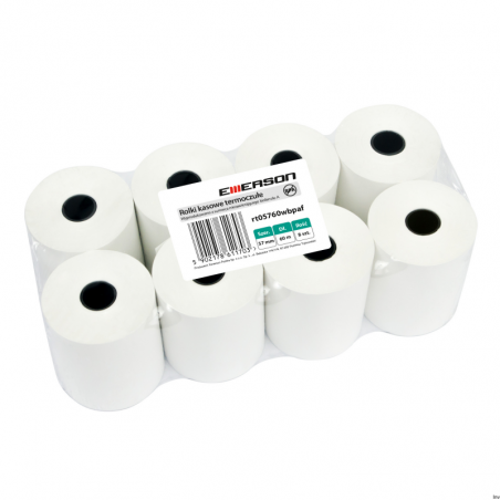 Rolki termiczne 57x60m 8 sztuk EMERSON BPA FREE