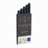 Naboje atramentowe Parker QUINK STANDARD niebieskie 5 sztuk