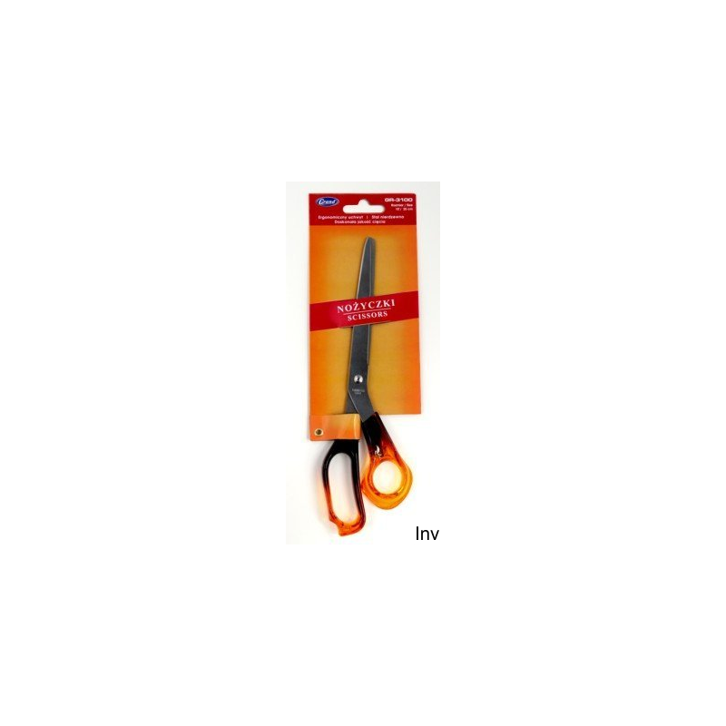 Nożyczki bursztynowe Grand GR-3100, 25 cm, stal hartowana, ergonomiczne rączki