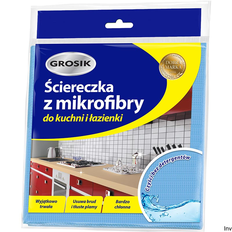 Ściereczka z mikrofibry do kuchni Grosik