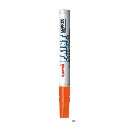 Marker olejowy UNI PX-20 pomarańczowy, grubość linii 2,2-2,8 mm, do pisania na różnych powierzchniach
