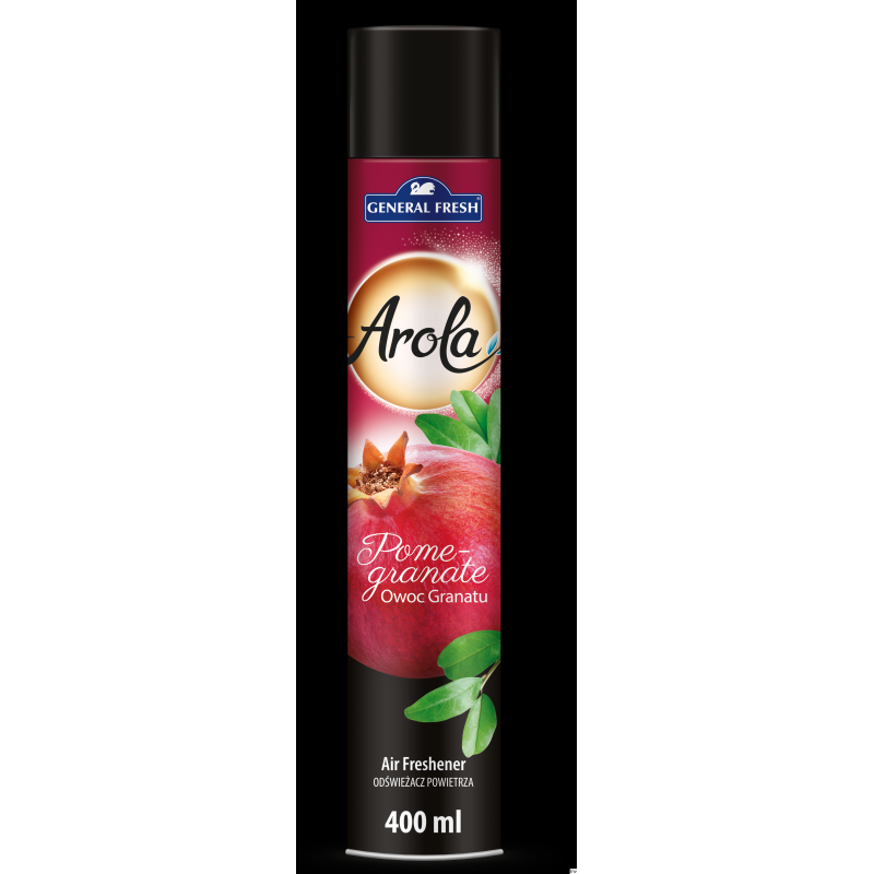 Odświeżacz powietrza General Fresh AROLA Spray 400ml owoc granatu