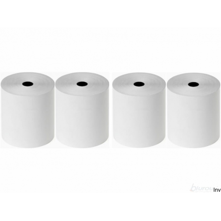 Rolki termiczne DOTTS 80mm x 80m BPA FREE (opakowanie 4 sztuki)