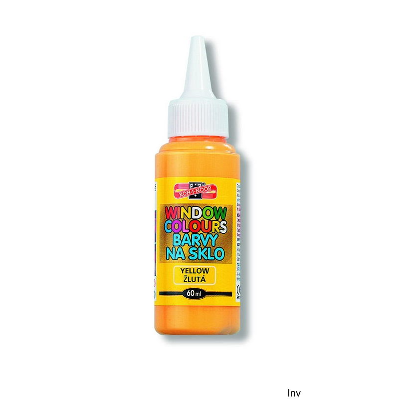 Farba witrażowa Koh-i-noor 60ml żółta 974201