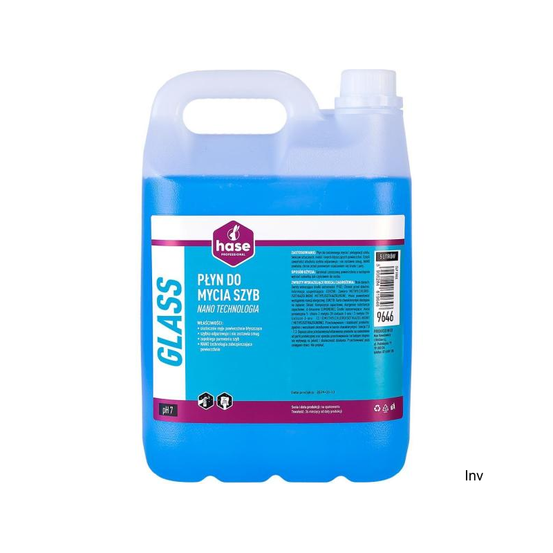 Płyn do mycia szyb Glass Nano Technologia 5L Hase Window