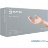 Rękawice winylowe transparentne XL (100 sztuk) MERCATOR MEDICAL EN420 do prac ochronnych i gospodarczych