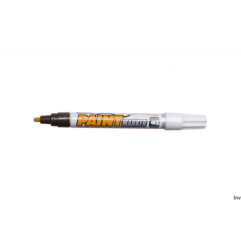 Marker olejowy Mungyo brązowy TT6600, wodoodporny, grubość linii 2 mm, długość linii 450 m