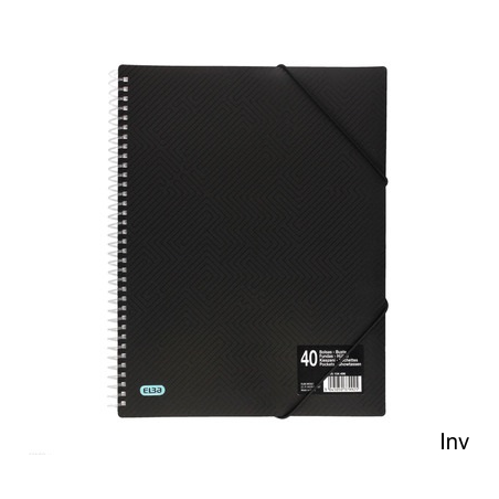 Album ofertowy na spirali A4 40 kartek przejrzysty mix Oxford