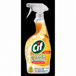 Cif Spray czyszcząco-dezynfekujący 750ml do łazienki i kuchni, eliminuje 99,9% bakterii i wirusów
