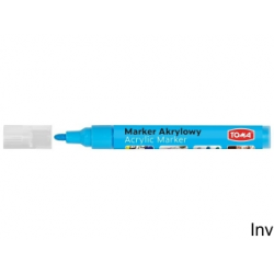 Marker akrylowy niebieski...