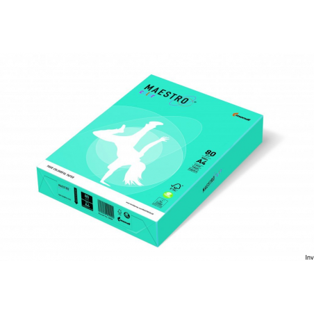 Papier xero Maestro Color A4 80 g błękitny 250 arkuszy