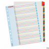 Esselte Przekładki kartonowe MYLAR A4 Maxi 1-31 z kartą do opisu, kolorowe, 1 komplet