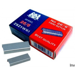 Zszywki 26/6 Grand 10 sztuk...