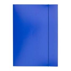 PAKIET Teczka z gumką OFFICE PRODUCTS, karton/lakier, A4, 320gsm, 3-skrz., mix kolorów