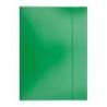 PAKIET Teczka z gumką OFFICE PRODUCTS, karton/lakier, A4, 320gsm, 3-skrz., mix kolorów