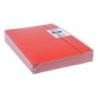 PAKIET Teczka z gumką OFFICE PRODUCTS, karton/lakier, A4, 320gsm, 3-skrz., mix kolorów