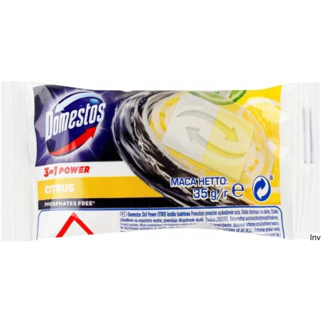 DOMESTOS Kostka do WC 35g 3W1 Citrus