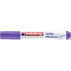 Edding Marker do tkanin fioletowy fluorescencyjny 3 mm Edding 4500/068/FF