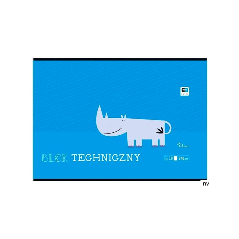 Blok techniczny A4 B&B KIDS 6906 Interdruk z kieszonkami i miejscem na długopis