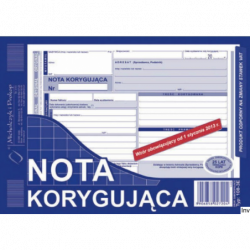 108-3E NK Nota korygująca VAT