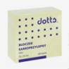 Kostka samoprzylepna Dotts 75x75 mm, 400 kartek, żółta