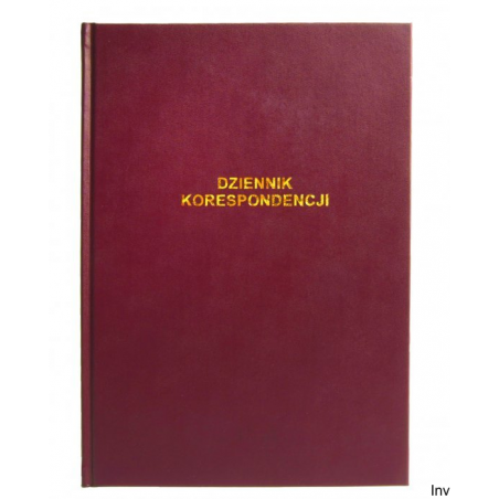 701-B Dziennik korespond.-płót no MICHALCZYK I PROKOP