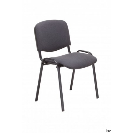 Krzesło konferencyjne ISO black C38 szary NOWY STYL - 1