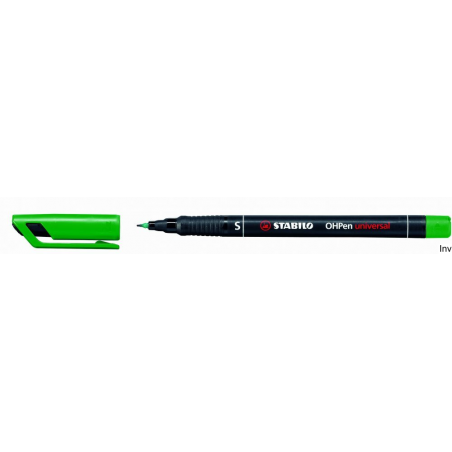 Foliopis Stabilo OHPen niezmywalny 0.4 mm zielony