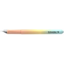 Pióro wieczne SCHNEIDER Voyage Ombre, M, żółto-niebieskie