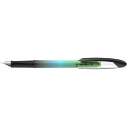 Pióro wieczne SCHNEIDER Voyage Ombre, M, czarno-zielone