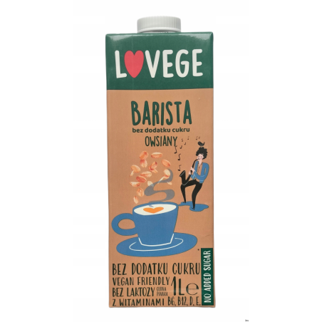 SANTE Napój roślinny owsiany 1L Lovege Barista organiczny
