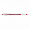 Pióro żelowe Pilot G1 czerwone, grubość linii 0,25 mm, wymienny wkład, ergonomiczny uchwyt