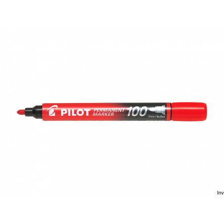 Marker permanentny czerwony Pilot SCA-100-R 1 mm
