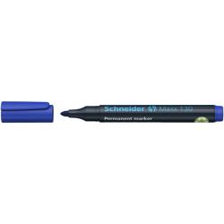 Marker permanentny SCHNEIDER Maxx 130, okrągły, 1-3mm, blister, niebieski