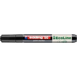 PAKIET Marker olejowy na bazie wody e-50 EDDING EcoLine, 2-3mm, czarny