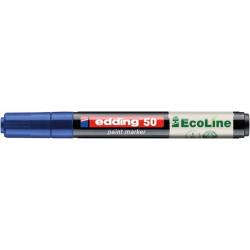 PAKIET Marker olejowy na bazie wody e-50 EDDING EcoLine, 2-3mm, niebieski