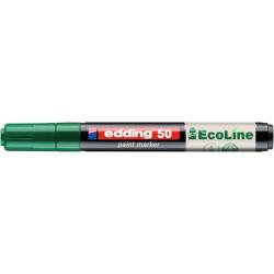 PAKIET Marker olejowy na bazie wody e-50 EDDING EcoLine, 2-3mm, zielony