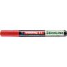 PAKIET Marker olejowy na bazie wody e-51 EDDING EcoLine, 1-2mm, czerwony