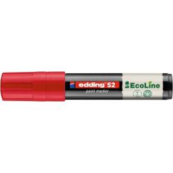 PAKIET Marker olejowy na bazie wody e-52 EDDING EcoLine, 4-15mm, czerwony