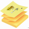 Post-It 3M Z-Notes Bloczek harmonijkowy 76x76mm 100 sztuk żółty