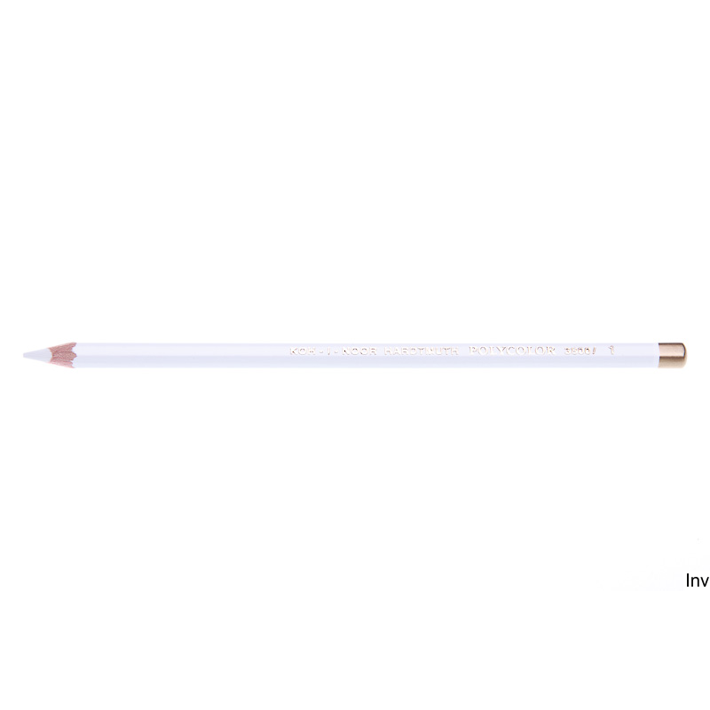 Kredka POLYCOLOR 3800-01 biała Koh-i-noor