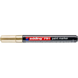 Edding 791 marker permanentny złoty