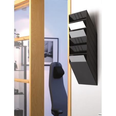 Pojemnik Durable FLEXIBOXX A4 6 poziomów czarny 348 x 620 x 95 mm