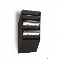 Pojemnik Durable FLEXIBOXX A4 6 poziomów czarny 348 x 620 x 95 mm