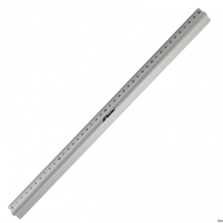 Linijka szklana z uchwytem 40 cm Leniar 30318