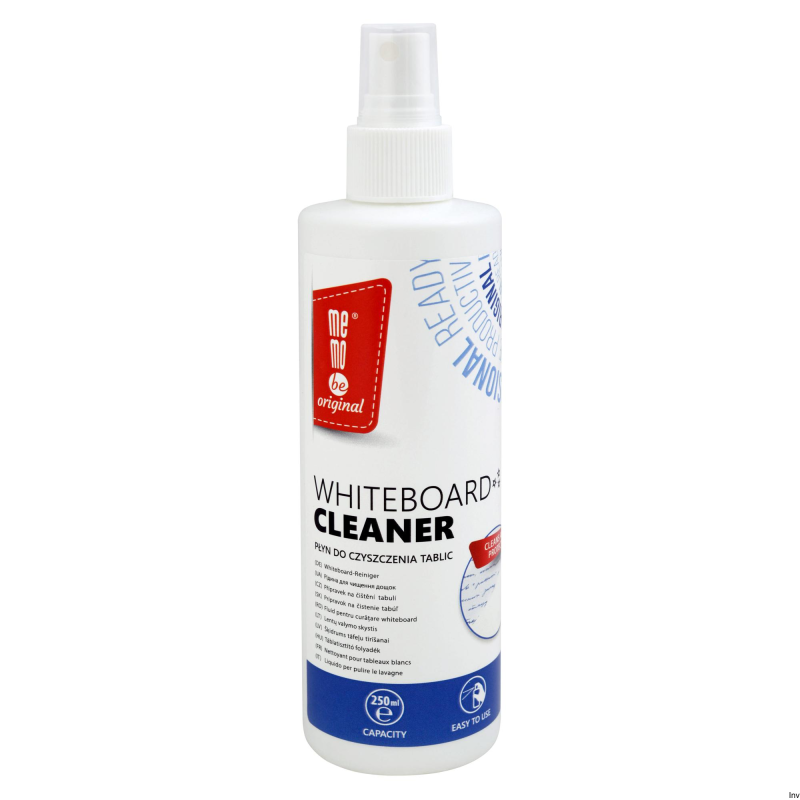 Płyn do czyszczenia tablic suchościeralnych MEMOBOARDS 250ml