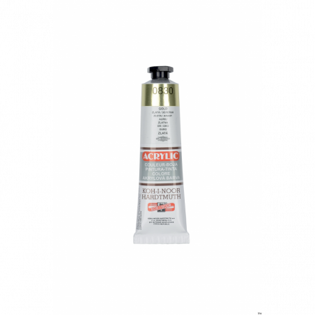Farba akrylowa Koh-i-noor ACRYLIC 40ml złota 162725