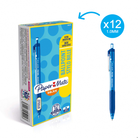 Długopis automatyczny Paper Mate InkJoy 300RT niebieski 0,4 mm