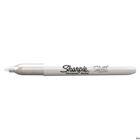 Marker permanentny Sharpie Metallic srebrny 1986004